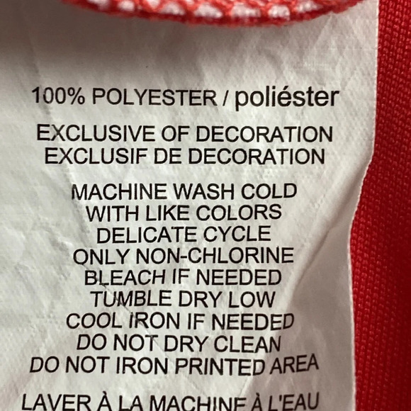 PGA Tour Men's Red Blue Preppy Pro Series Athletic Fit Golf Polo Shirt Size XL - Picture 7 of 7